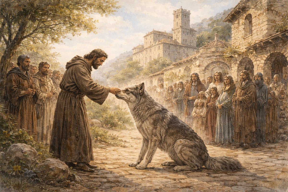 The Wolf of Gubbio: How a Medieval Legend Shaped Christian Memory
