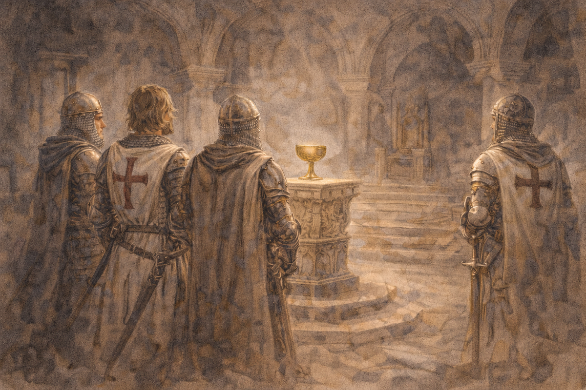 The Holy Grail: How a Medieval Legend Entered Christian Memory