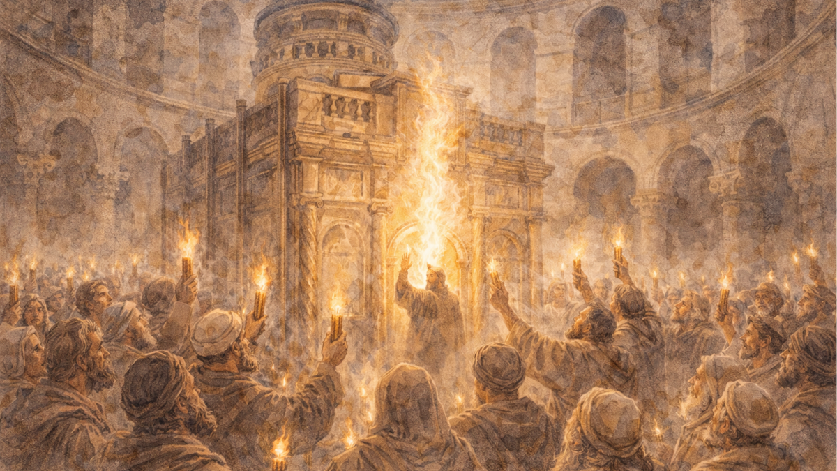 The Miracle of the Holy Fire: Light, Place, and Christian Memory in Jerusalem