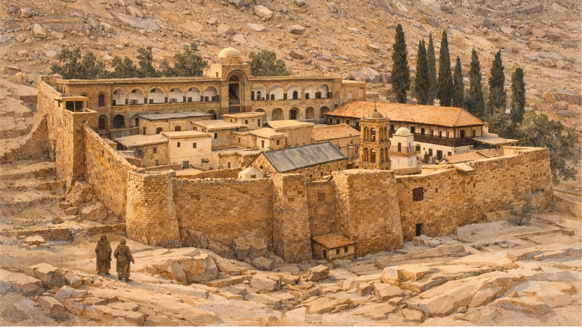 The Monastery of Saint Catherine: A Living Witness at the Foot of Sinai