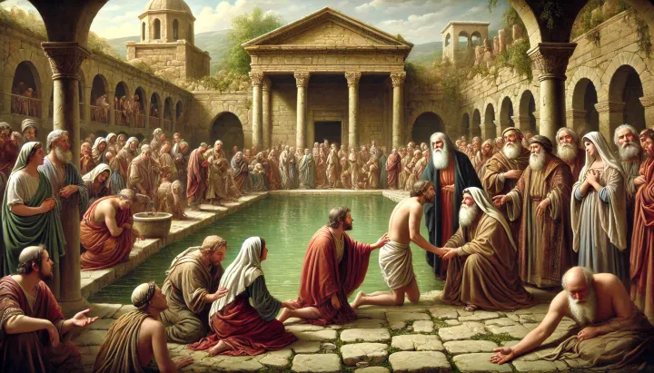 The Healing at the Pool of Bethesda